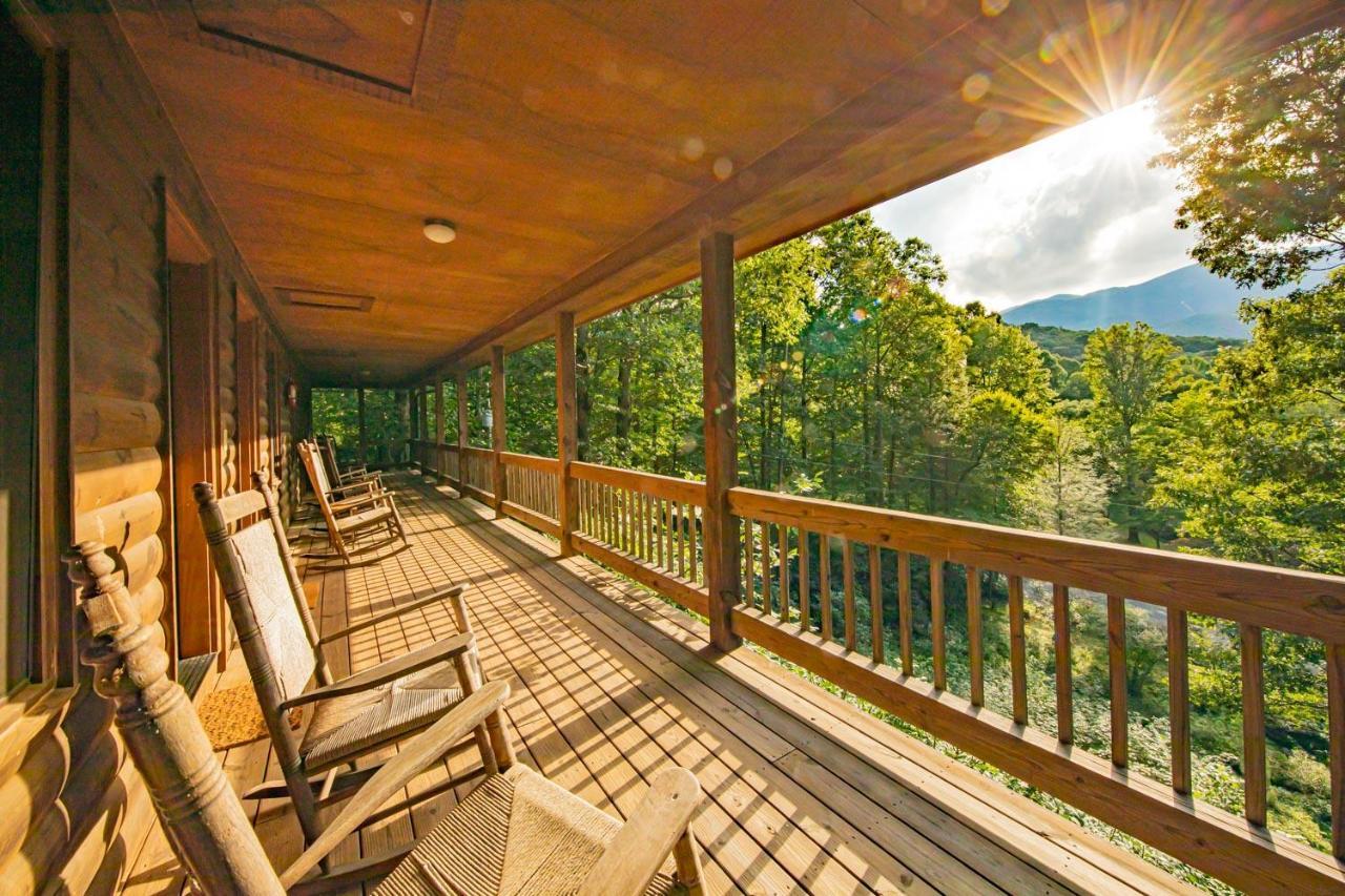 Вилла Mount Mitchell Eco Retreat Busick Экстерьер фото