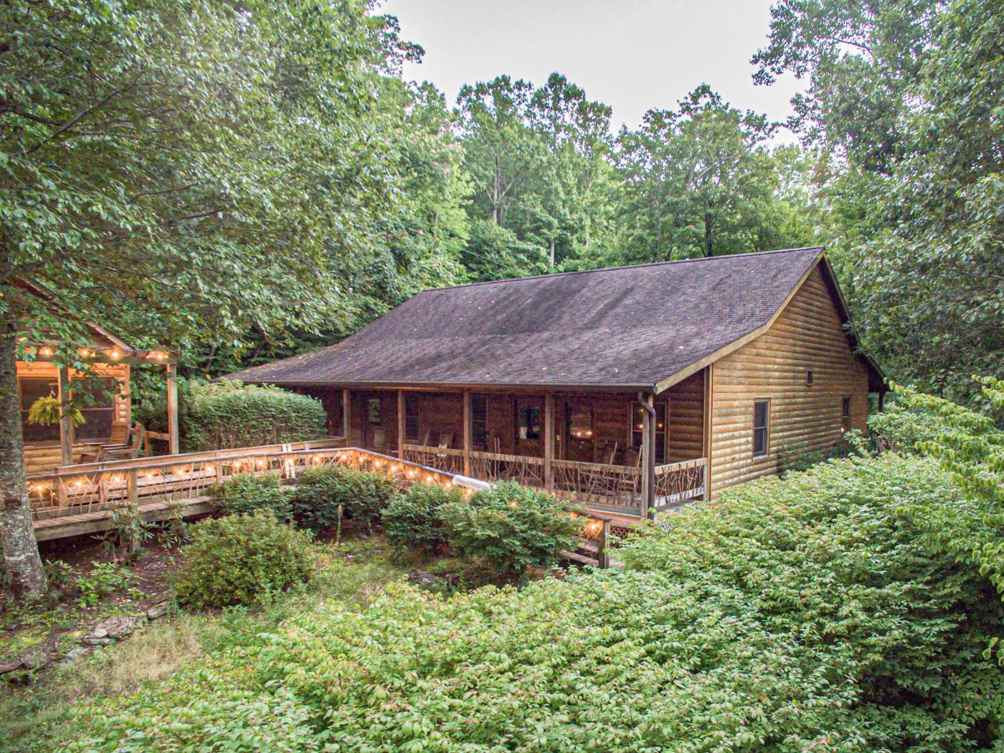 Вилла Mount Mitchell Eco Retreat Busick Экстерьер фото