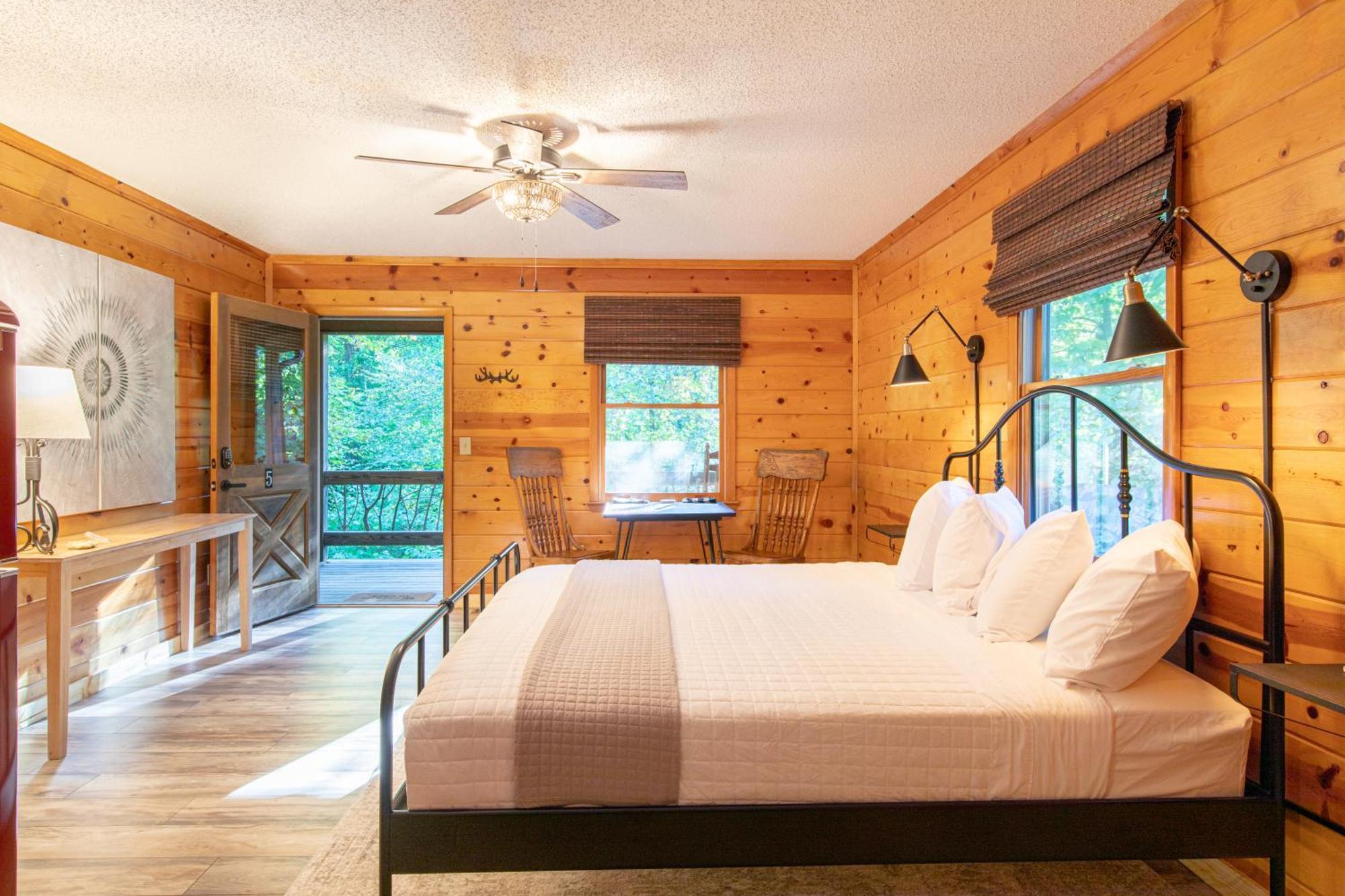 Вилла Mount Mitchell Eco Retreat Busick Экстерьер фото